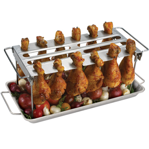 Bbq 2024 wing rack